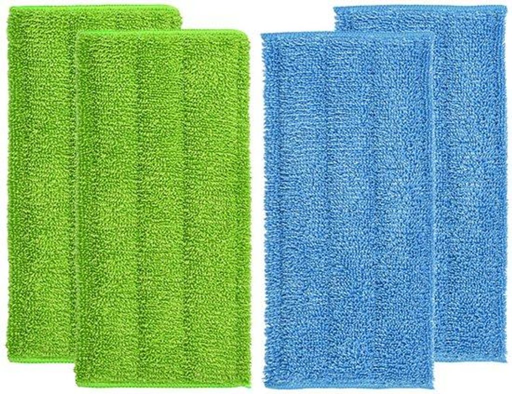 Verdikte mop kop 4-delig voor Swiffer WetJet, voor nat en droog gebruik