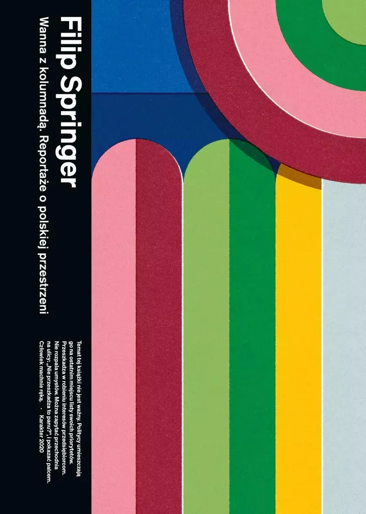 Wanna z kolumnadami Filip Springer Livre d'architecture en polonais