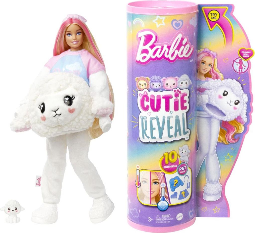 Barbie Cutie Reveal Schaf Puppe HKR03 Produktbild 