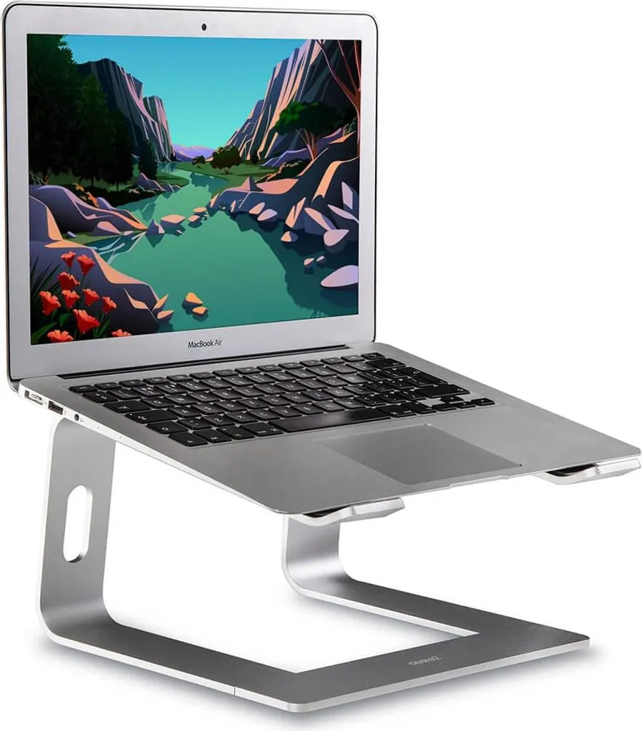 DESIRE2 Supporto per laptop Supreme Pro Alluminio Argento