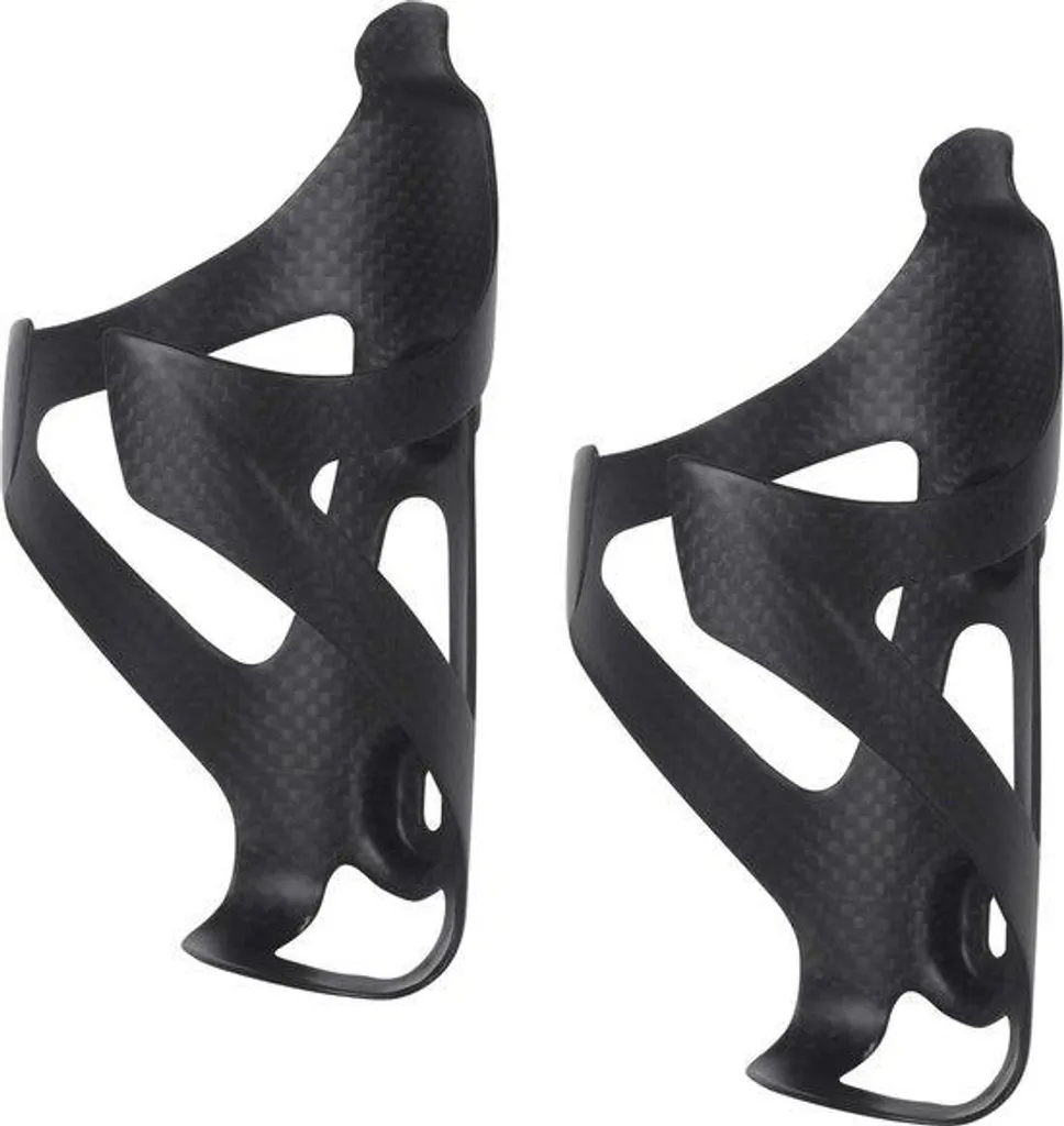 Porte-bidon carbone 3K ultra rigide et léger pour vélo de course noir