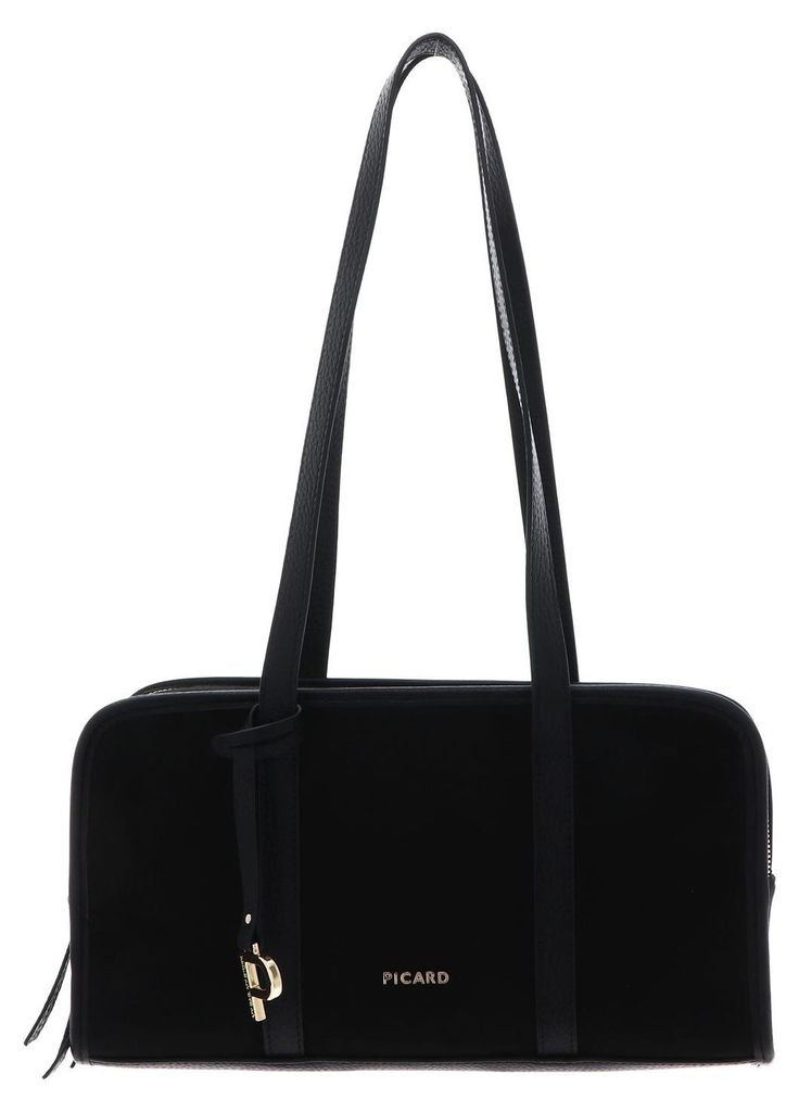 PICARD Leder Schultertasche Adore Me Bowling Bag Black Produktbild 