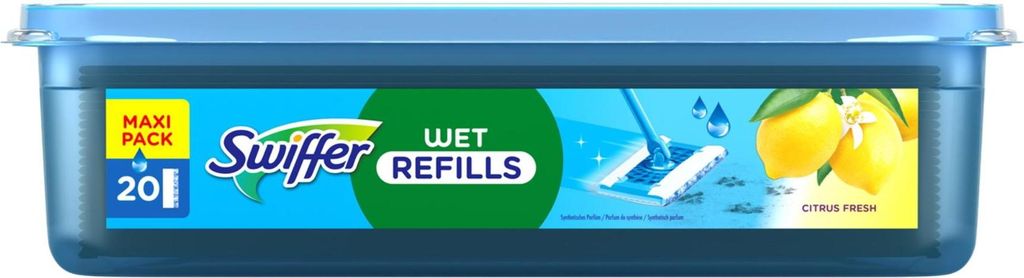 Merkloos Swiffer - Reinigungssystem - Freshwet 20 Stück