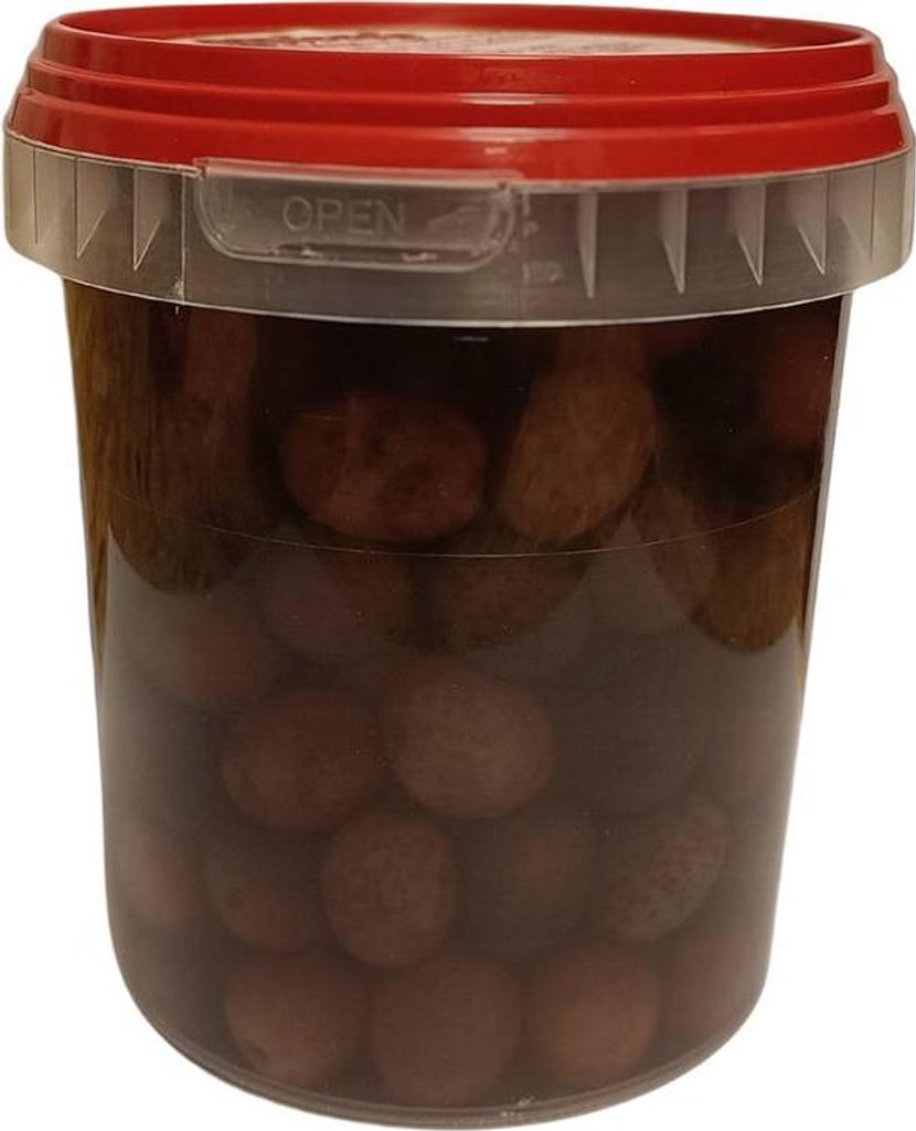 Černé olivy v nálevu s peckami, italské Miccio, 500 g netto Obrázek produktu 