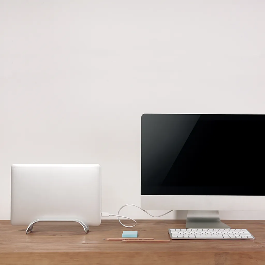 Logilink Notebook Support Vertical pour MacBook 11-15 pouces Max 5k