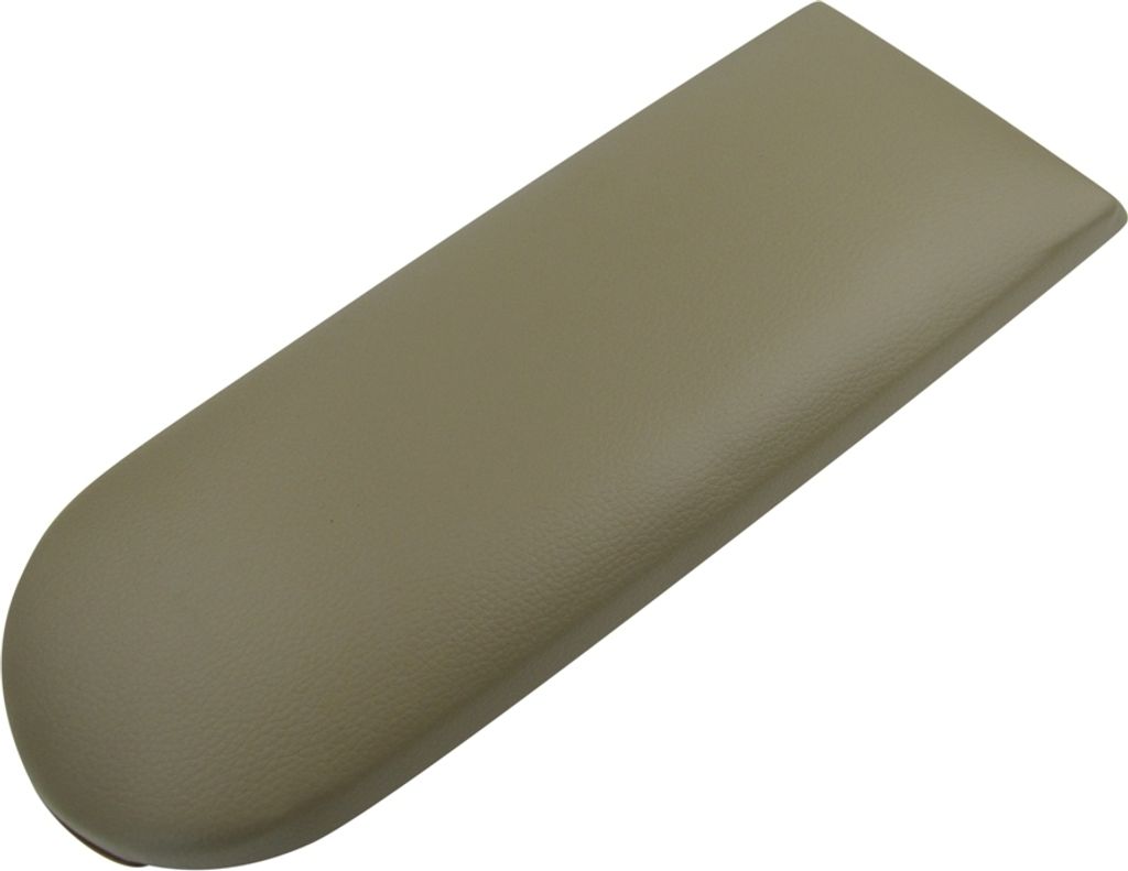 Deckel Abdeckung LEDER Beige für Original Mittelarmlehne Skoda Fabia / Octavia