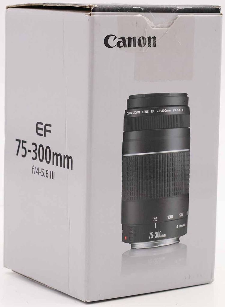 Canon 6473A015, Teleobjektív, 13/9, 75 - 300 mm, Canon EF, Obrázok produktu 