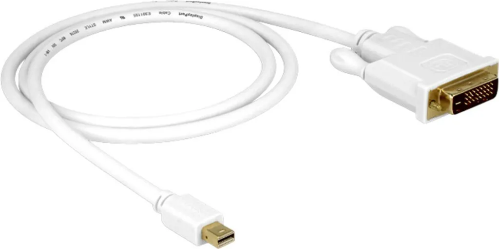 Câble Mini DisplayPort vers DVI Numérique avec Connecteurs Plaqués Or