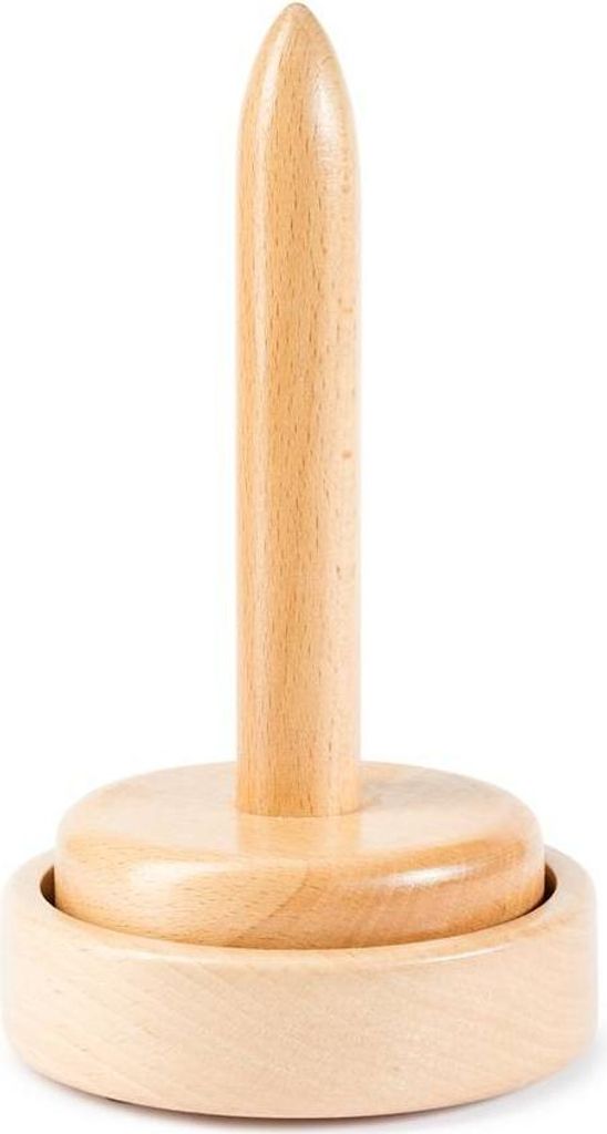 PRYM Wollabwickler, Buchenholz, Höhe 20 cm, Ø 10 cm