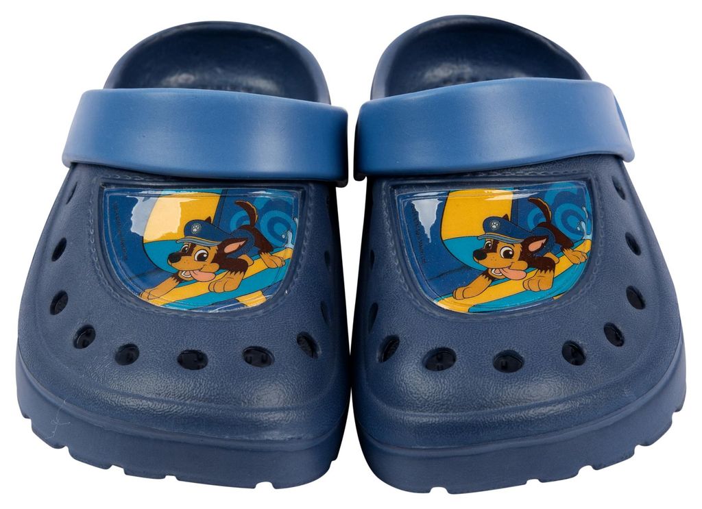 Paw Patrol Clogs für Jungen - Chase Kinder Sandalen Produktbild 