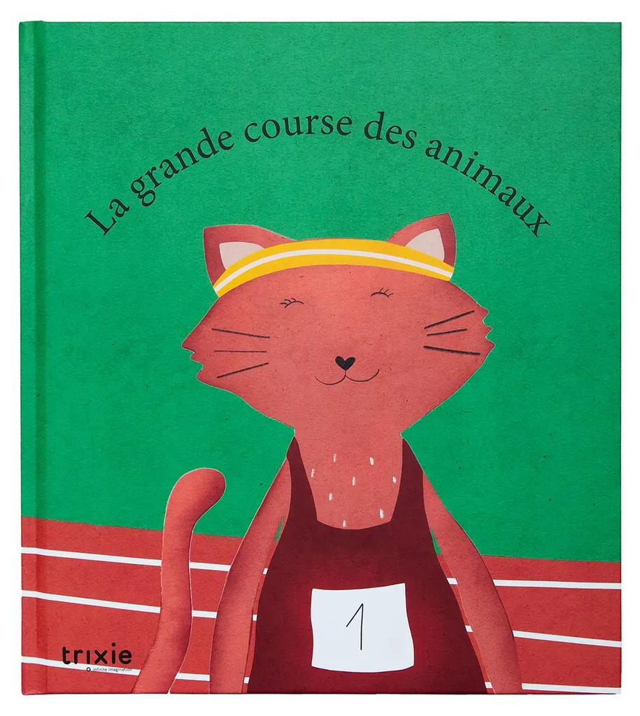 Livre d'Éveil Interactif Trixie - Jouet de Lecture Animaux pour Enfant