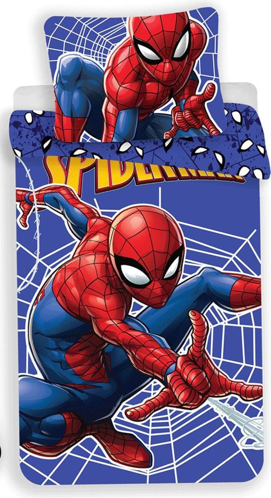 JERRY FABRICS Pościel w zestawie Spiderman świecąca Zdjęcie produktu 
