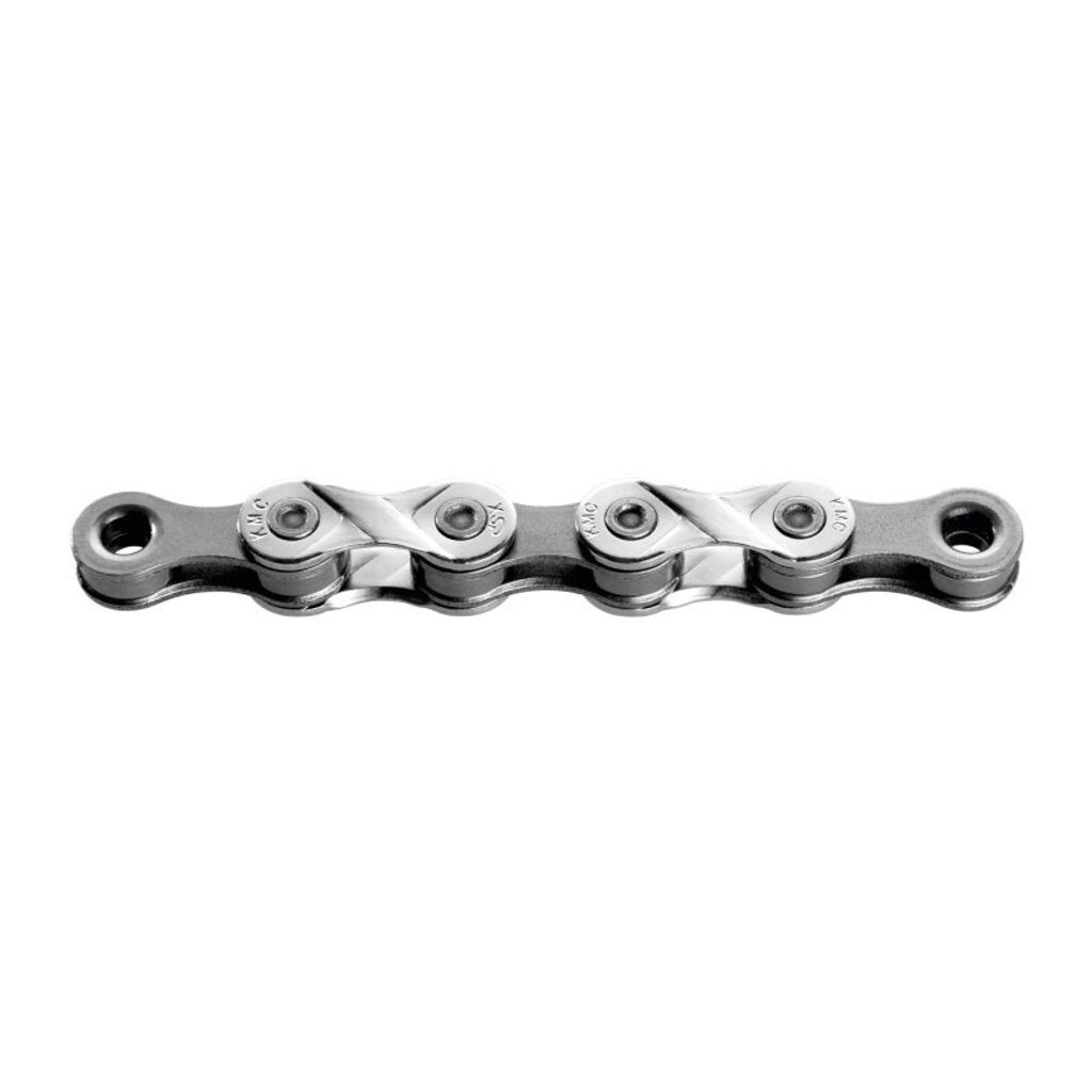 KMC, Kette, WE-Verpackung, X8 silber/grau, 50m-Rolle, für 7/8-fach, silber/gr...