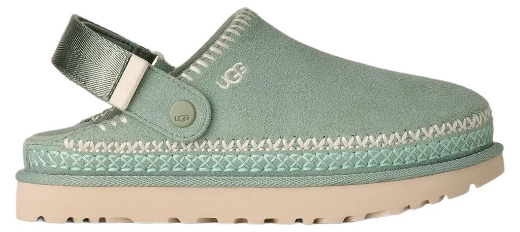 UGG Goldenstar Meadow Accent Clog Damen Veloursleder Clogs Produktbild 