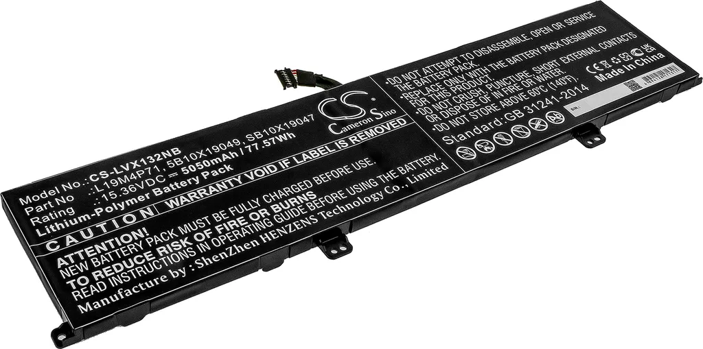 Réparer Autonomie Lenovo ThinkPad X1 Extreme Gen 3 avec cette Batterie
