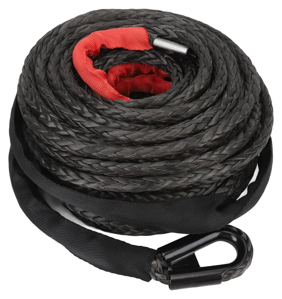 Corde de treuillage synthétique pour 4x4 et SUV, charge 7,5 tonnes
