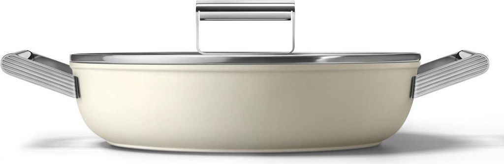 Smeg DPF2812CRM, 4,3 liter, Aluminium, Roestvrij staal, Productafbeelding 