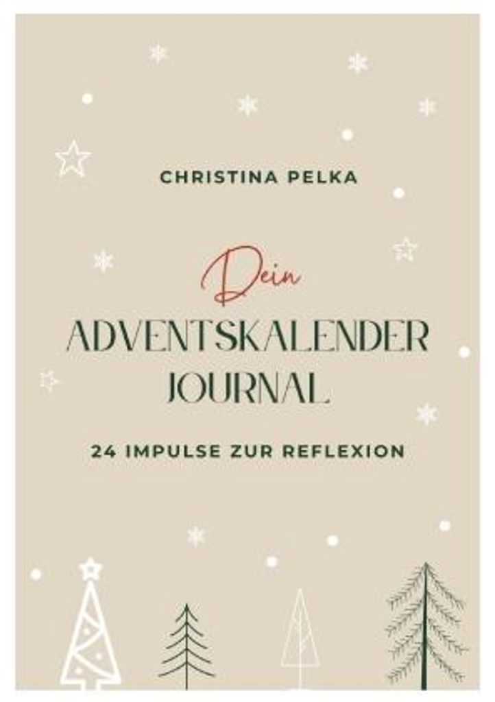 Adventskalender Journal mit 24 Seiten, täglichen Produktbild 