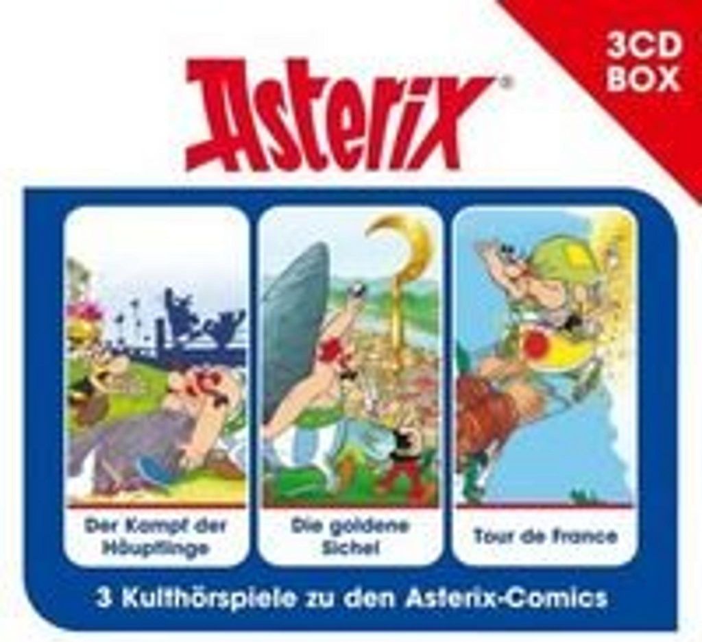 Asterix - 3 CD Hörspielbox Vol.2