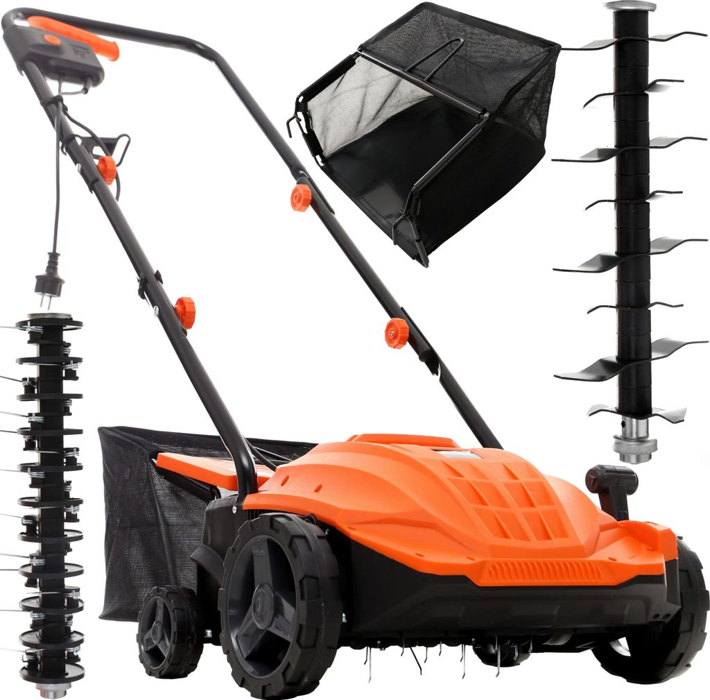 Verticulator z aeratorem elektryczny 2400W 320mm 15172 Zdjęcie produktu 