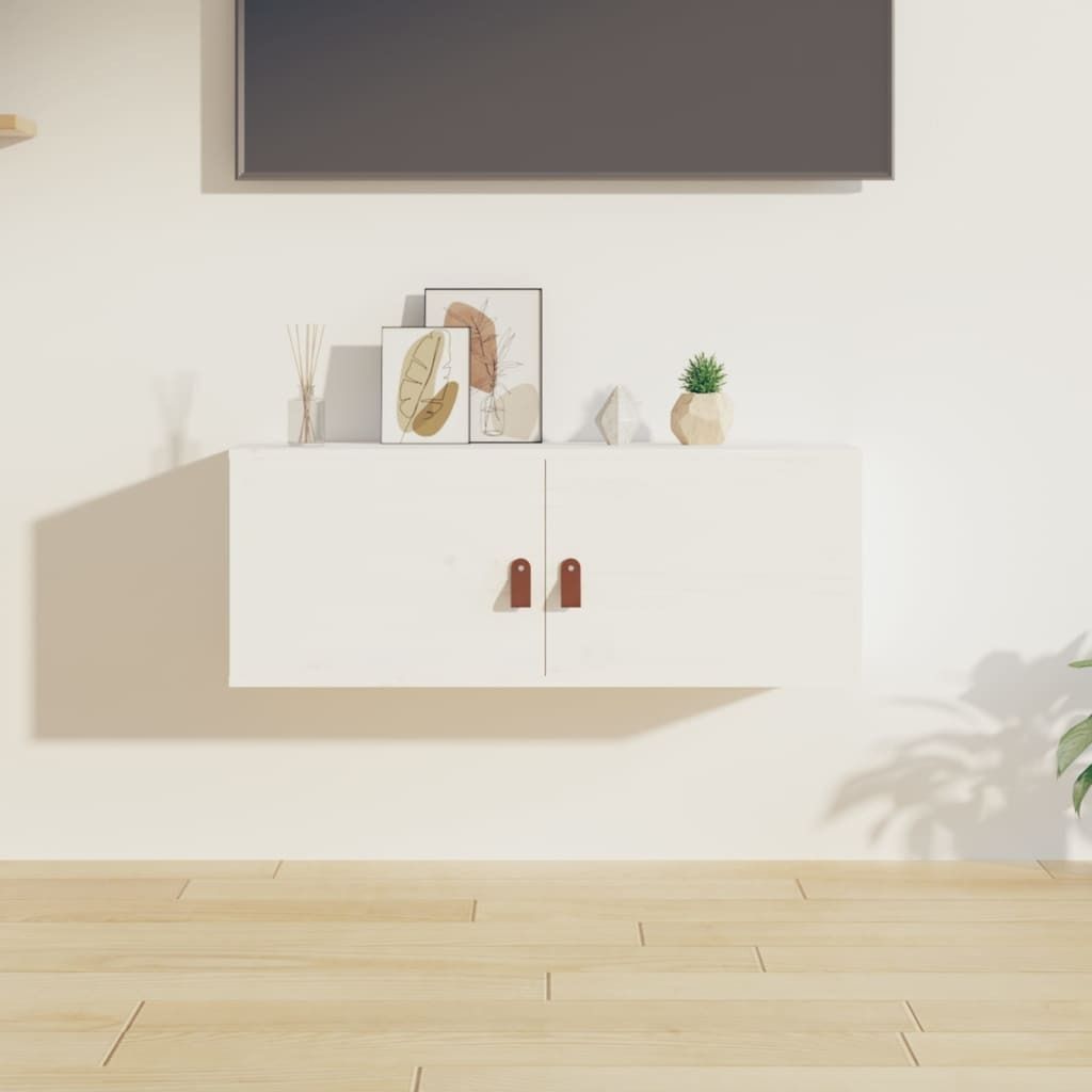 The Living Store Nástěnná skříňka bílá 80x30x30 cm z Obrázek produktu 