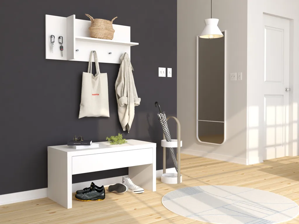 Fornitura Tavolini Bassi BURLESON Bianco - Ideale per Eventi e Fiere - 7