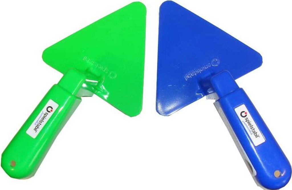 Spielstabil Maurerkelle, 2 Farben sortiert SPIELSTABIL