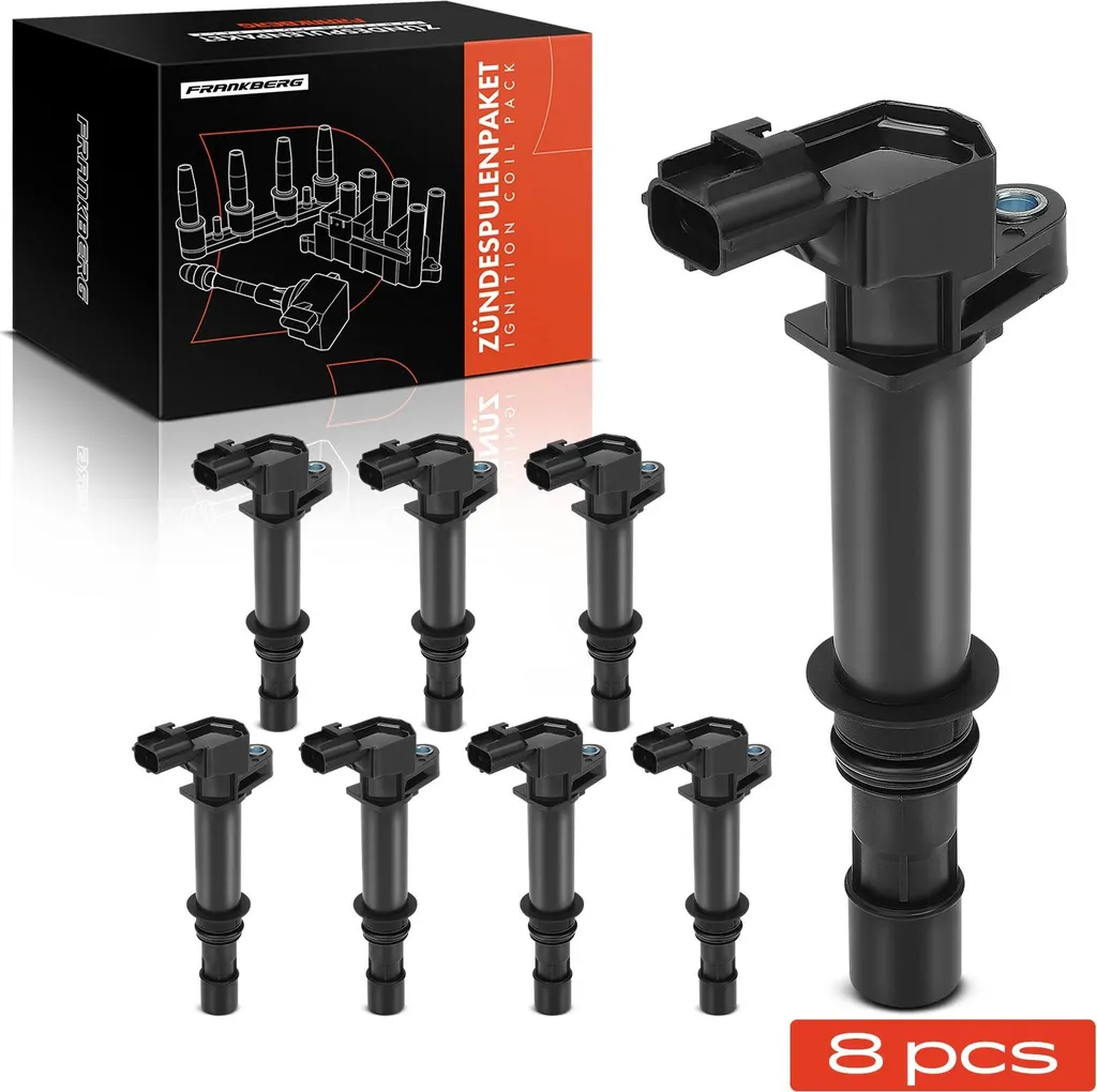 Set 8 Bobine Frankberg per Jeep Grand Cherokee Dodge Ram 3.7 4.7L V8