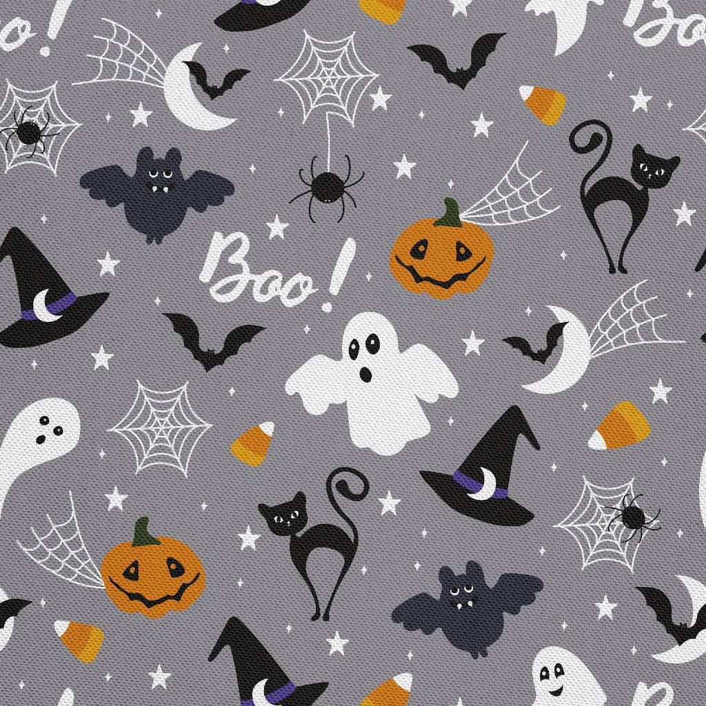 OUTDOOR DEKOSTOFFE OXFORD - Motiv Halloween