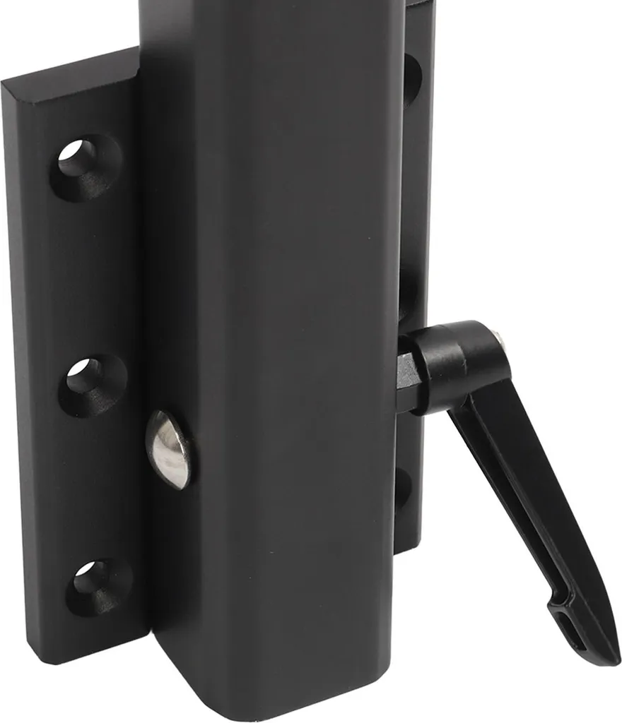 Support de table pivotant réglable en hauteur noir pour yacht et RV - 2