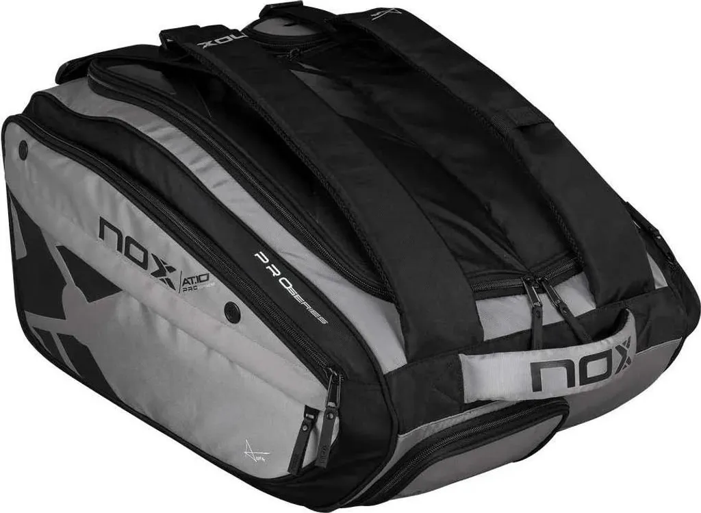Sac de padel Nox AT10 XL Compact Noir - Protection Thermique Avancée