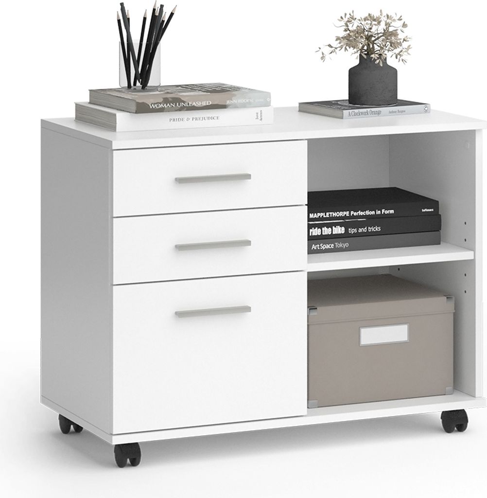 Vicco Kontenery mobilne Delf, 80 x 40 cm z 3 szufladami, Zdjęcie produktu 7