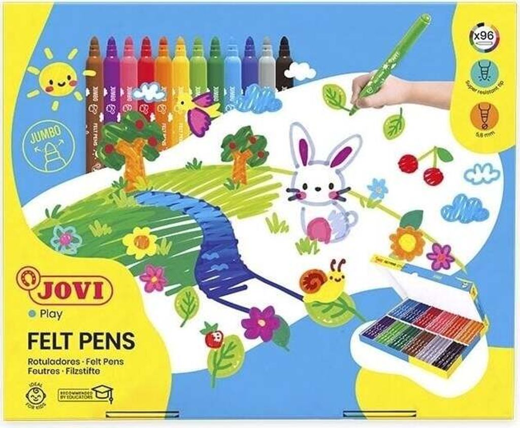 Jovi Jumbo Markers Wkład do pióra 96 pcs Zdjęcie produktu 