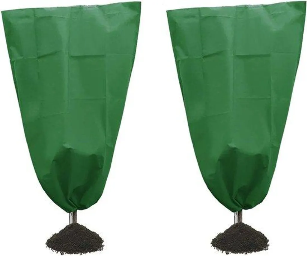 Sacs antigel verts 160 x 100 cm respirants et réutilisables pour jardin