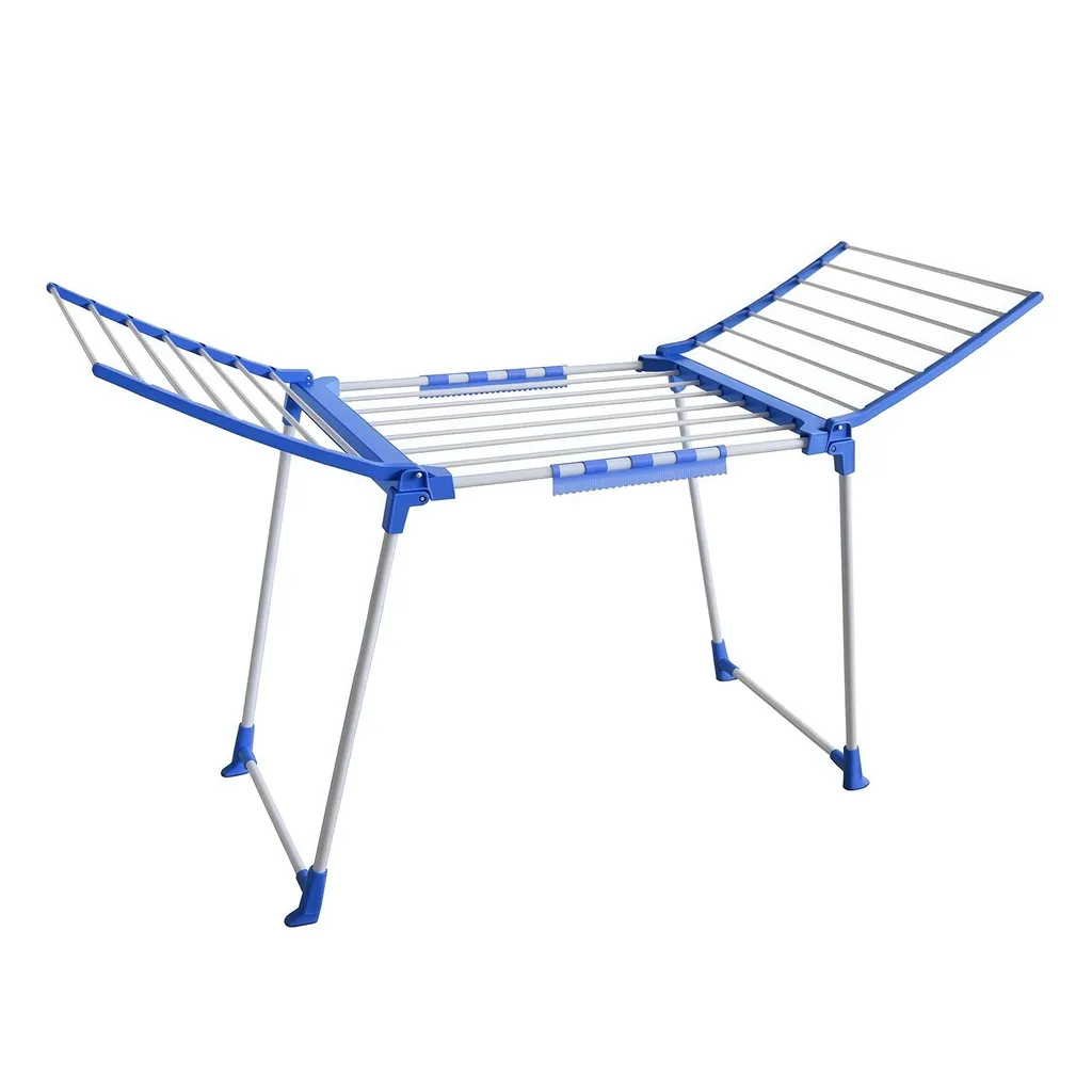 Stendibiancheria Professionale Blu per Lenzuola | Modello ad Ali XL