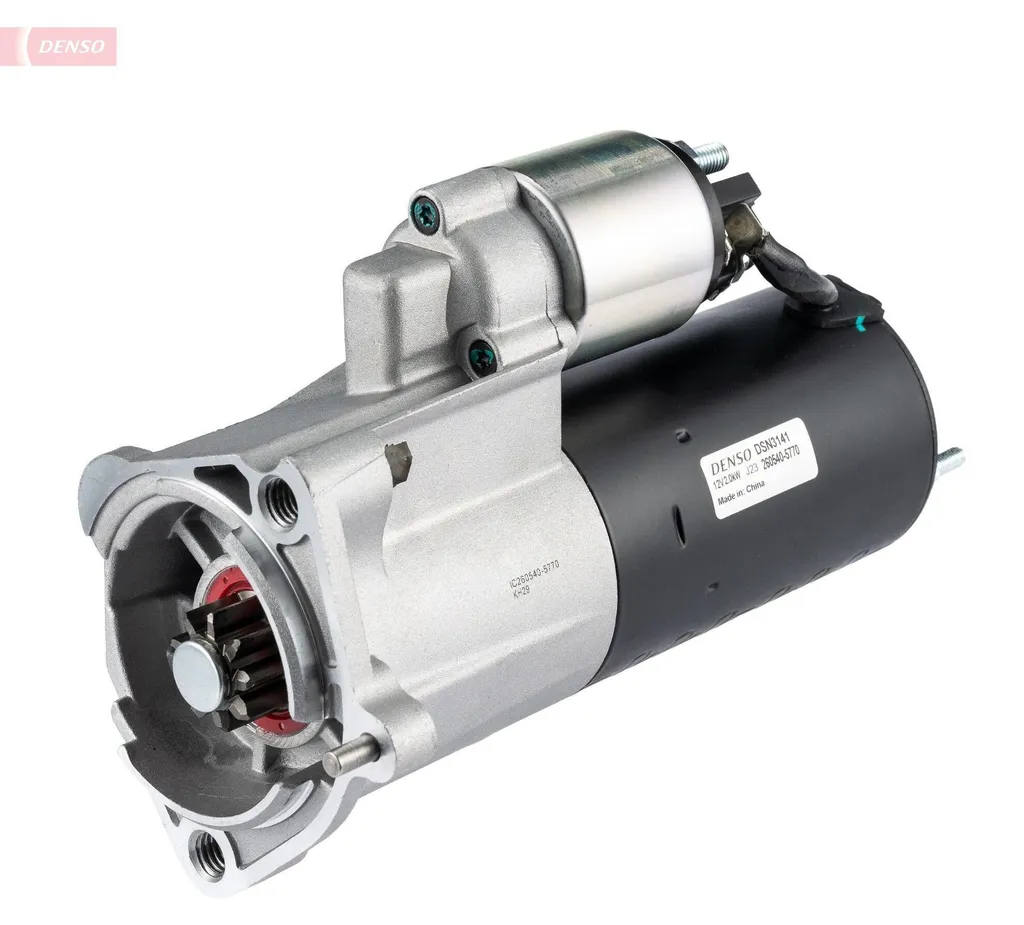 Démarreur de remplacement DENSO DSN3141 pour AUDI A6 Avant 4F5 12V 2kW