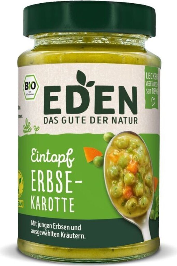 EDEN Eintopf Erbse-Karotte Produktbild 