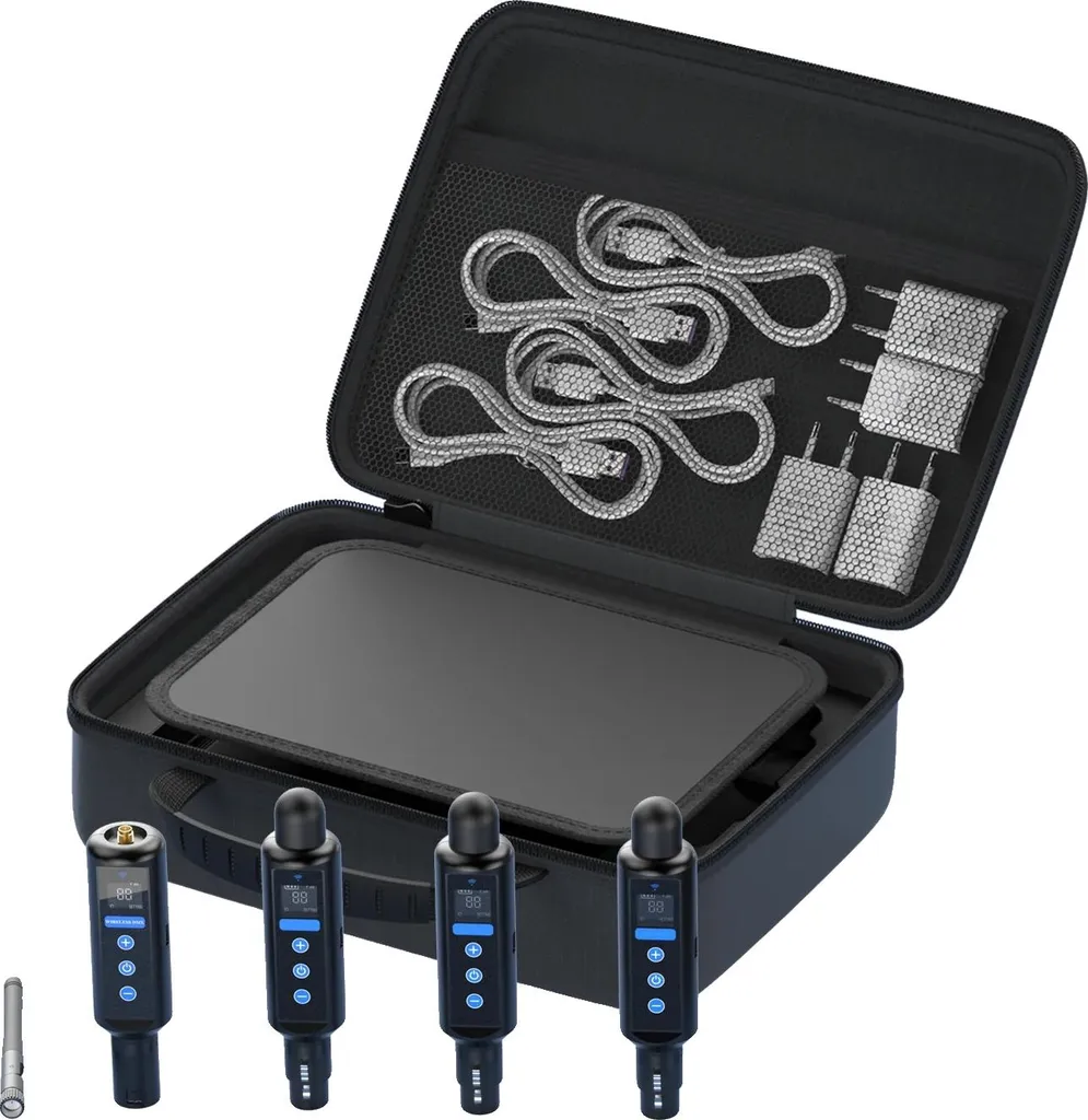 Émetteur sans fil DMX512 avec batterie, Longue Portée - Prise UE
