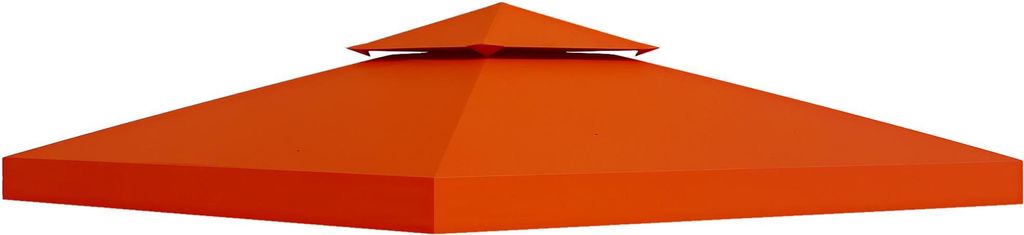 Zamienny dach Outsunny do altany 3x3m, wodoodporny dach do Zdjęcie produktu 