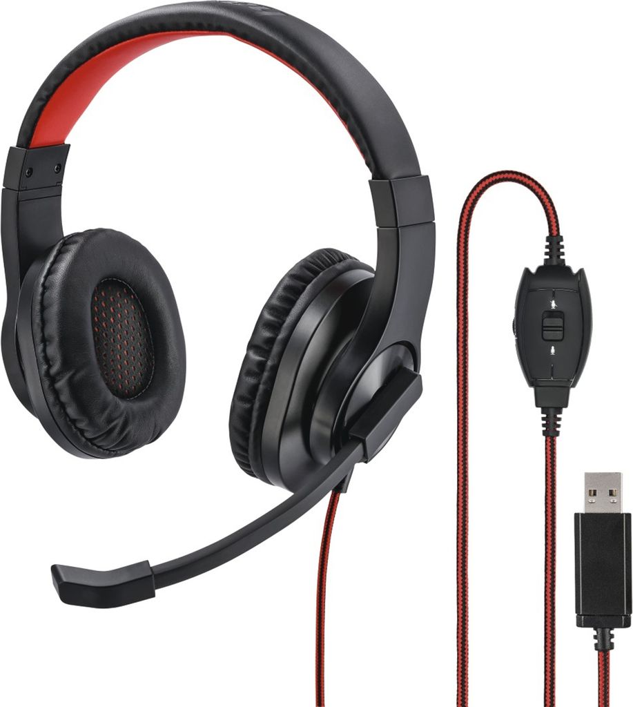 Hama PC-Office-Headset HS-USB400, kabelgebunden