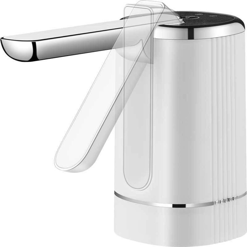 INF Elektrische Wasserpumpe - USB Aufladbar für 5 Gallonen Flaschen