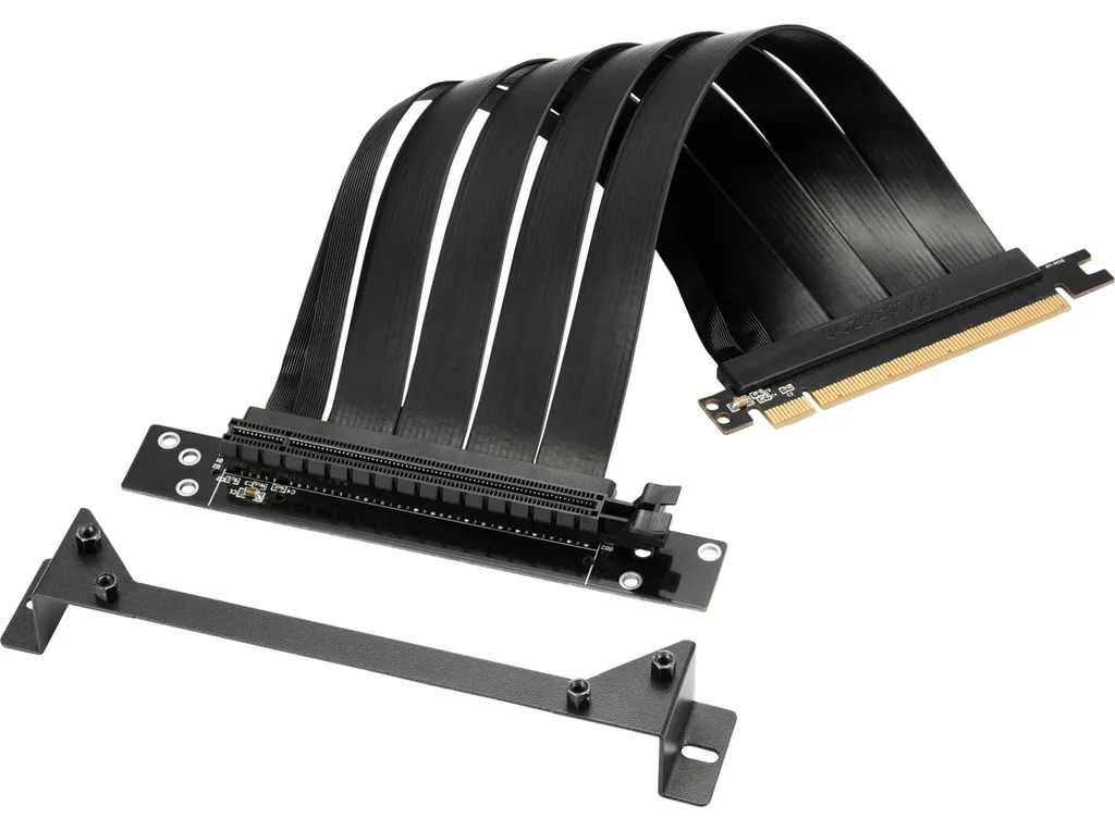 Kit de support vertical pour carte graphique Sharkoon avec Riser 25 cm
