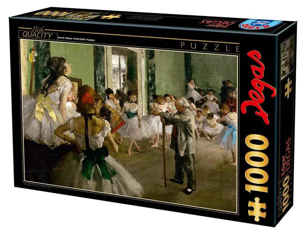 Puzzle 1000 pièces Degas Leçon de danse : Qualité Image et Anti-Reflet