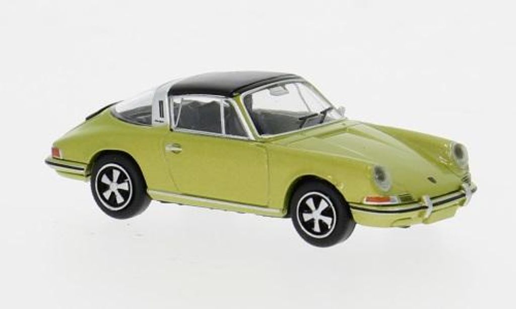 Brekina 16269 - 1/87 Porsche 911 Targa, gold, 1964 - Neu