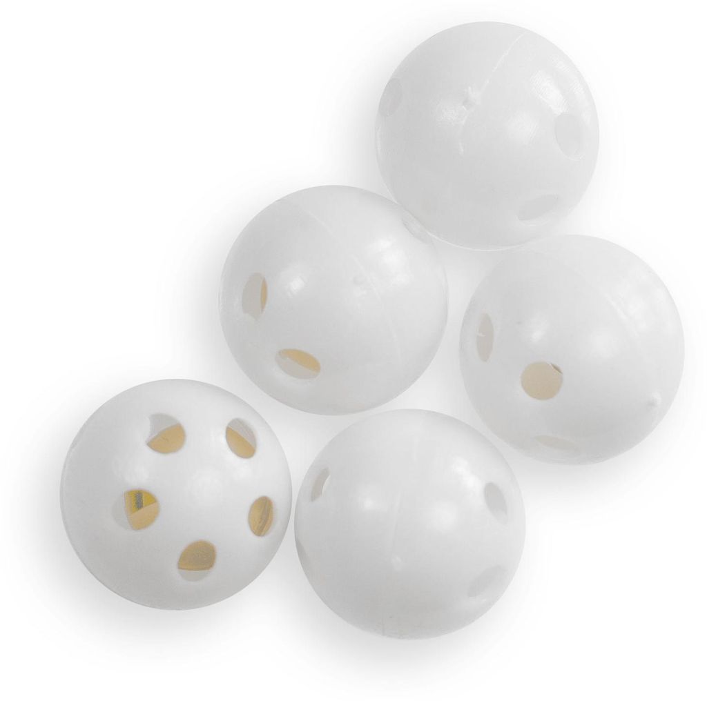 5 Rasselkugeln zum Einnähen Rasselball Stofffiguren Produktbild 