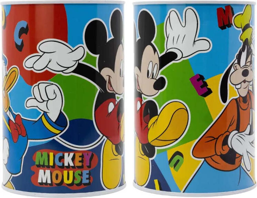 Disney Mickey Maus Goofy Donald Kinder XL Spardose aus Produktbild 