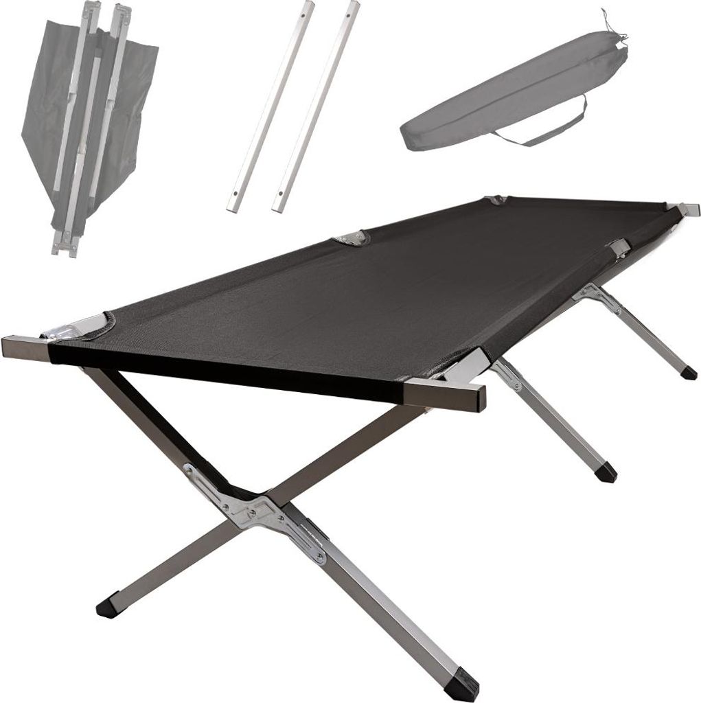 Creative Corner Skládací cestovní postel canada black 150kg Obrázek produktu 