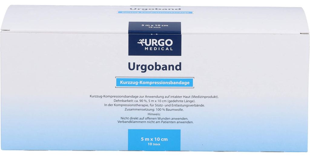 Urgoband Kurzzugbinde 10 cmx5 m 10 St
