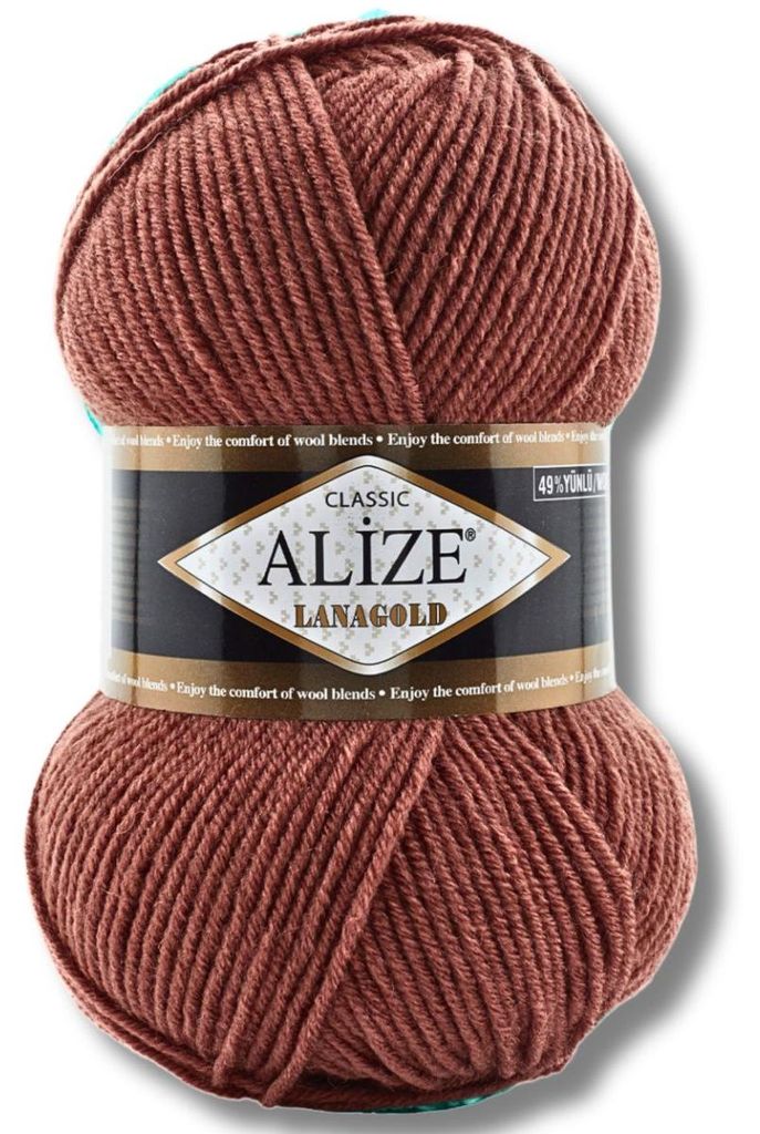Alize 1x 100g Lanagold Wolle, Uni, Häkeln, Stricken (565)