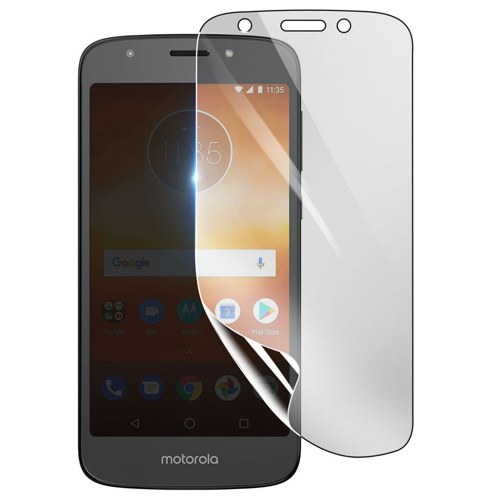 3mk, Stoß- und kratzfester Hydrogel Bildschirmschutz für Motorola Moto E5 Play, Transparent